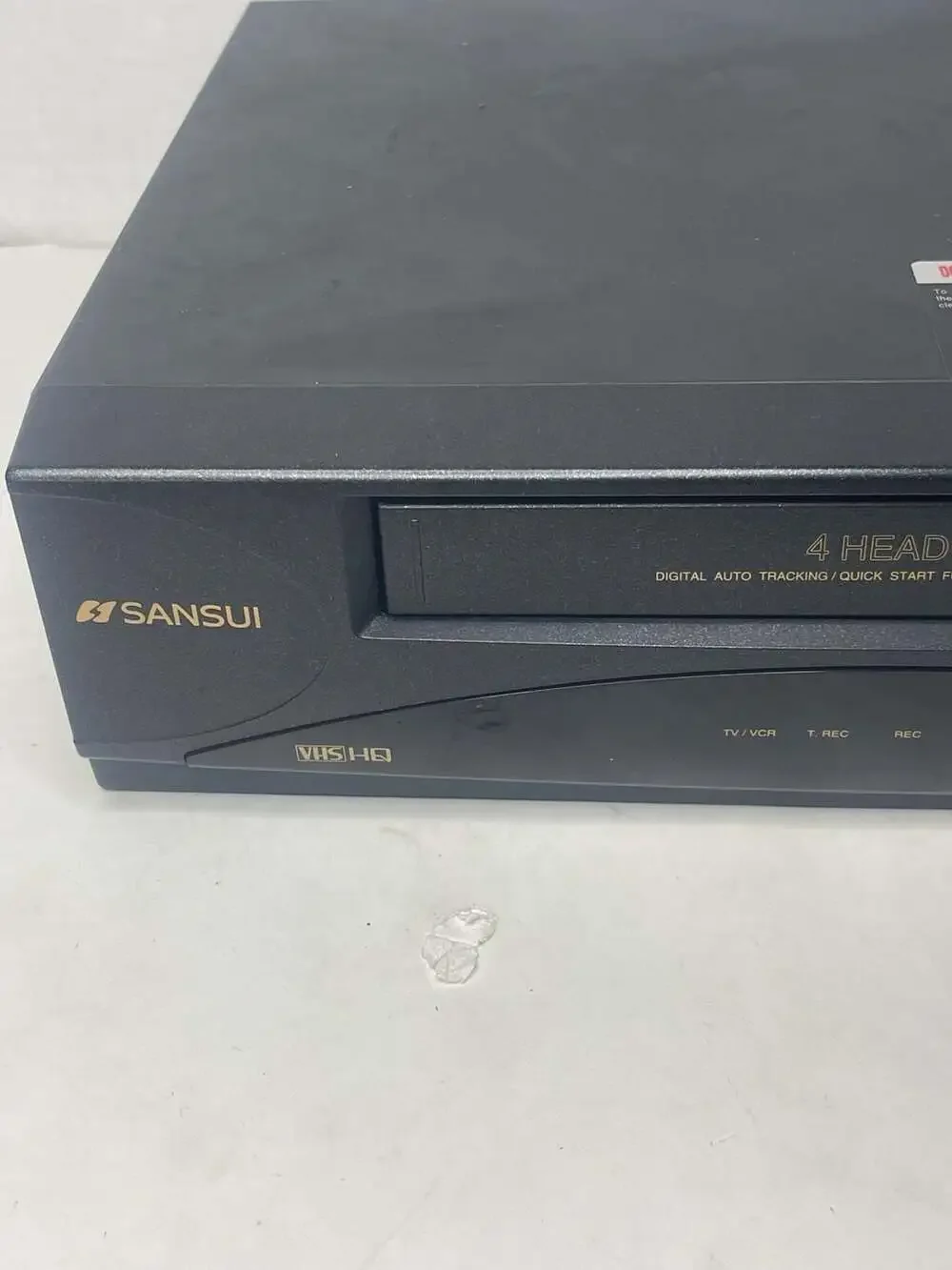 (New Belt) Sansui VCR4505 4-Head VHS HQ Video Cassette Recorder Works!